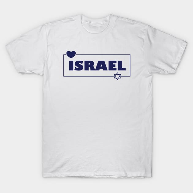 Israel T-Shirt by MeLoveIsrael